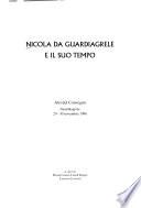 Nicola da Guardiagrele e il suo tempo