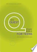 NIV, Quest Study Bible for Teens