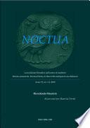 Noctua - volume VI/1-2 (2019)