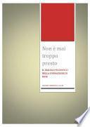 Non è mai troppo presto. Il dialogo filosofico nella formazione di base