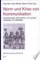 Norm und Krise von Kommunikation