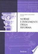 Norme e documenti della Riforma