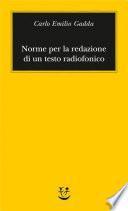 Norme per la redazione di un testo radiofonico