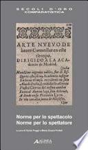 Norme per lo spettacolo, norme per lo spettatore