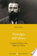 Nostalgia dell'abisso. I romanzi di Enrico Pea degli anni Trenta