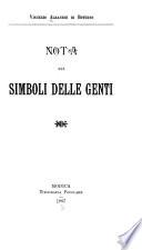 Nota sui simboli delle genti