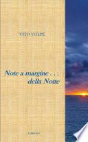 Note a margine della notte