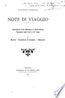 Note di viaggio
