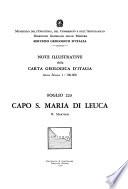 Note illustrative della carta geologica d'Italia alla scala 1:100.000