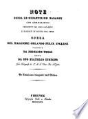 Note sopra le dinastie de' Faraoni con Geroglifici preceduti dal loro alfabeto e raccolti in Egitto nel 1828. Opera ... tradotta da F. Torri, edita da suo fratello Stefano