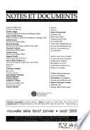 Notes et documents