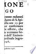 Notificazione. Rione Borgo