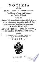 Notizia della vera libertà fiorentina