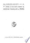 Notizia di due codici inediti del Centone Virgiliano di Proba