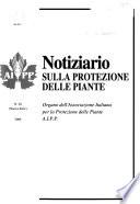 Notiziario sulla protezione delle piante