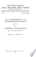 Notiziario sulle malattie delle piante