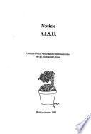 Notizie A.I.S.U.