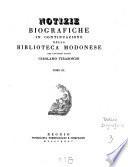 Notizie biografiche e letterarie