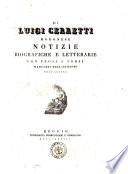 Notizie biografiche e letterarie in continuazione della Biblioteca modonese del cavalier abate Girolamo Tiraboschi