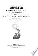Notizie biografiche in continuazione della biblioteca Modonese di Girolamo Tiraboschi