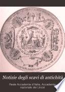 Notizie degli scavi di antichità