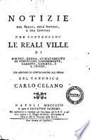 Notizie del bello, dell'antico, e del curioso che contengono le reali ville