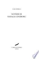 Notizie di Natalia Ginzburg