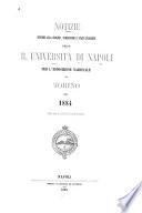 Notizie intorno alla origine