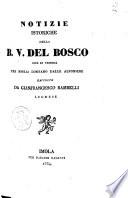 Notizie istoriche della B. V. del Bosco che si venera tre miglia lontano dalle Alfonsine