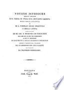 Notizie istoriche delle chiese di S. Maria in Julia di S. Giovanni Calabita nell'Isola Licaonia