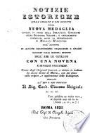 Notizie istoriche sulla origine e gli effetti della nuova medaglia coniata in onore della Immacolata Concezione ... raccolte dalla moderna edizione dell'abb. Le Guillou con una novena e diverse preghiere ...