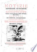 Notizie letterarie ed istoriche intorno ad alcuni huomini illustri del reame della Francia.