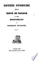 Notizie storiche della città di Casoli del Monferrato. II voll