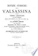 Notizie storiche della Valsassina e delle terre limitrofe (con carta topografia) dalla più remota età fino all' anno 1844