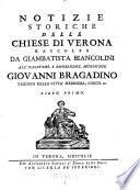 Notizie storiche delle chiese de Verona