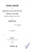 Notizie storiche di Miglionico