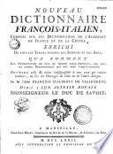 Nouveau dictionnaire français-italien