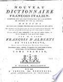 Nouveau dictionnaire françois-italien