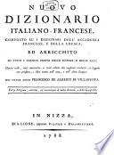 Nouveau Dictionnaire françois-italien ...