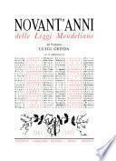 Novant'anni Delle Leggi Mendeliane, 1865-1955
