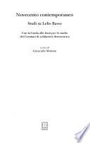 Novecento contemporaneo