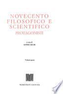 Novecento filosofico e scientifico