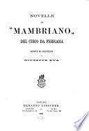 Novelle del Mambriano