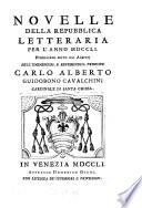 Novelle della repubblica letteraria