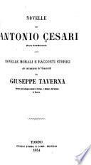 Novelle di Antonio Cesari ...