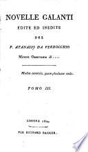 Novelle Galanti Edite Ed Inedite