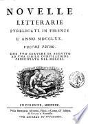 Novelle letterarie pubblicate in Firenze