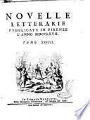 Novelle letterarie pubblicate in Firenze