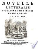 Novelle Letterarie pubblicate in Firenze ...
