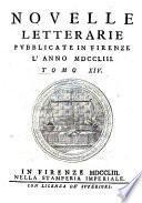 Novelle Letterarie pubblicate in Firenze ...